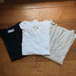 BUNDLE OF TEES! Free People & Project Social